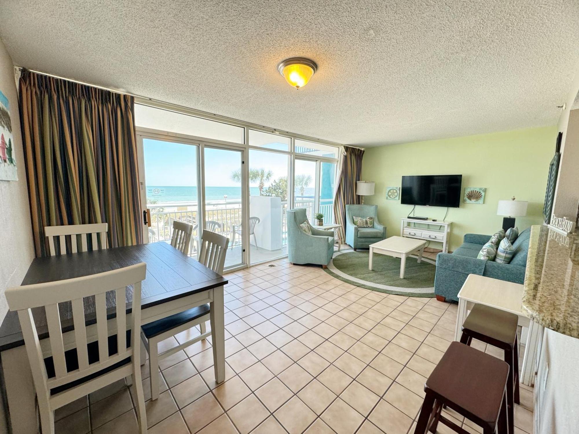 Hosteeva Atlantica Oceanfront Condo Миртл-Бич Экстерьер фото